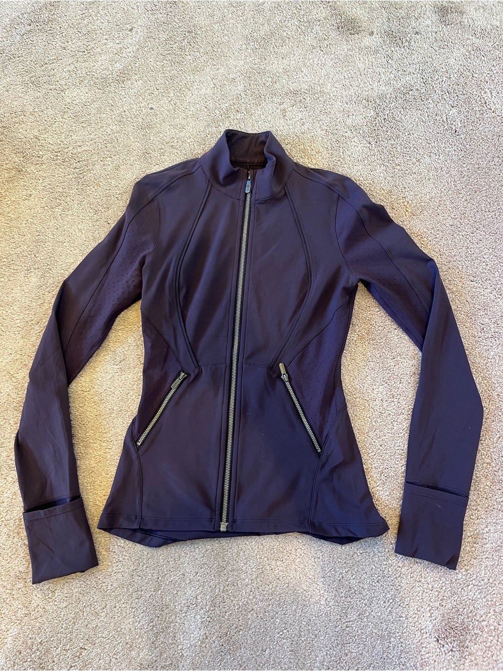lululemon athletica Deep Purple Full-Zip Performance Jacket